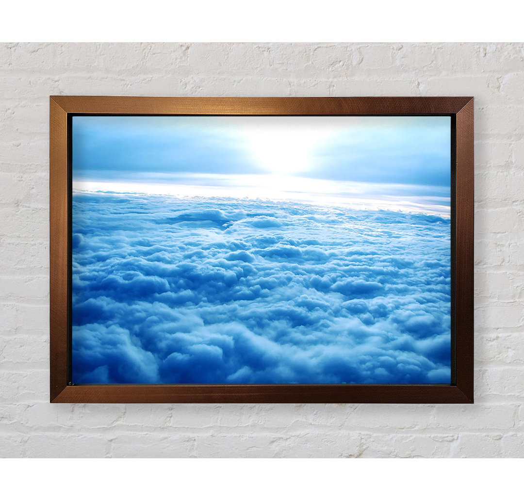 Above The Clouds - Einzelne Bilderrahmen Kunstdrucke