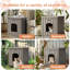 Maison de chat imperméable pour l'extérieur-95857278