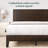 10" Medium Cooling Gel Memory Foam Mattress And Marvelwood Solid Wood Platform Bed Frame Set-queen, Brown-1250765916-1250765917
