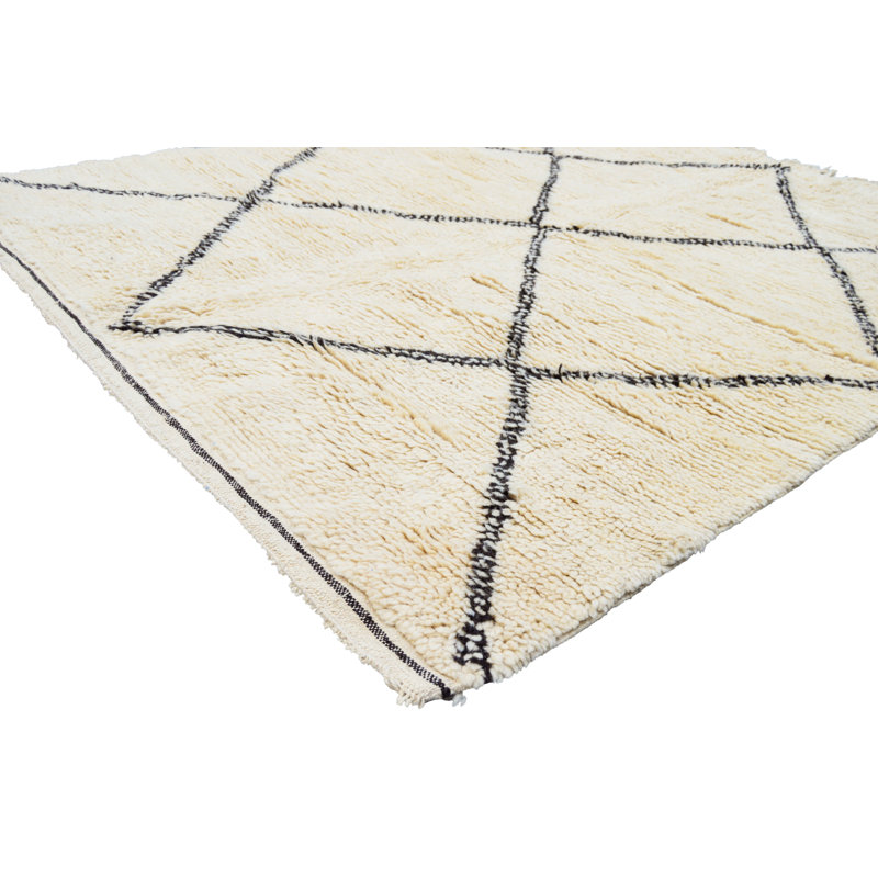 One-of-a-Kind Rectangle 5'5" X 6'6" Hand Loomed Area Rug