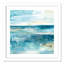 Ayslee «Wash Over Me II», reproduction de peinture à l'aquarelle encadrée