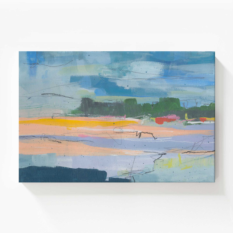«Twilight's First Glow», grande impression sur toile, H 36 po x l 54 po