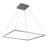 Atria Integrated LED Linear Pendant Height Adjustable ETL Certified Square Chandelier Lighting-663484629-663484631