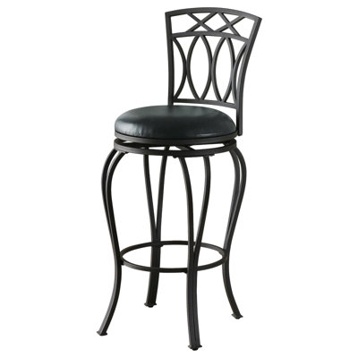 Stylish Swivel Bar Stool With Upholstered Seat For Comfort And Versatility