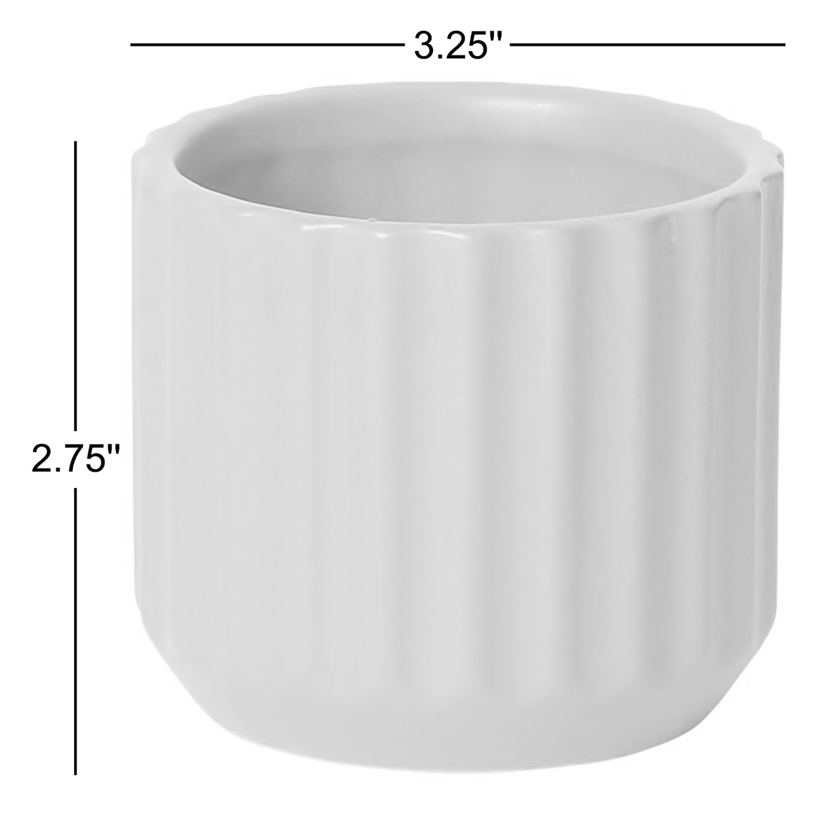 Evie 3" Ceramic Pot Planter