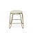 Modern Beige Linen 18" Vanity Stool with Gold Powder Coated Frame-1066115502-1066115501