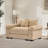 Oversized Corduroy Armchair  With Ottoman-948987619