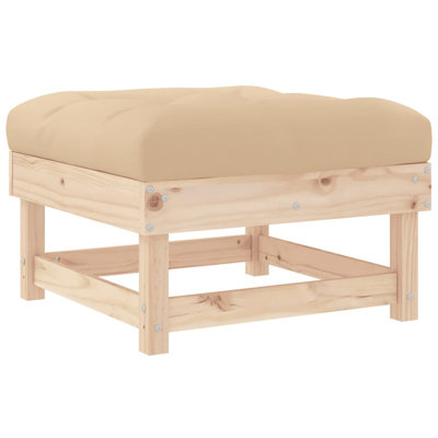 Foyzul Upholstered Outdoor Ottoman