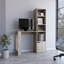 Bureau d'écriture avec bibliothèque et armoire Ripley-109012740