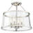 Devita Glass Semi Flush Mount