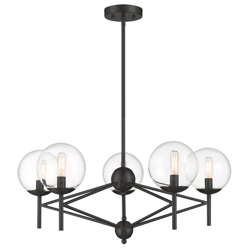 Evalie 5 - Light Dimmable Classic / Traditional Chandelier