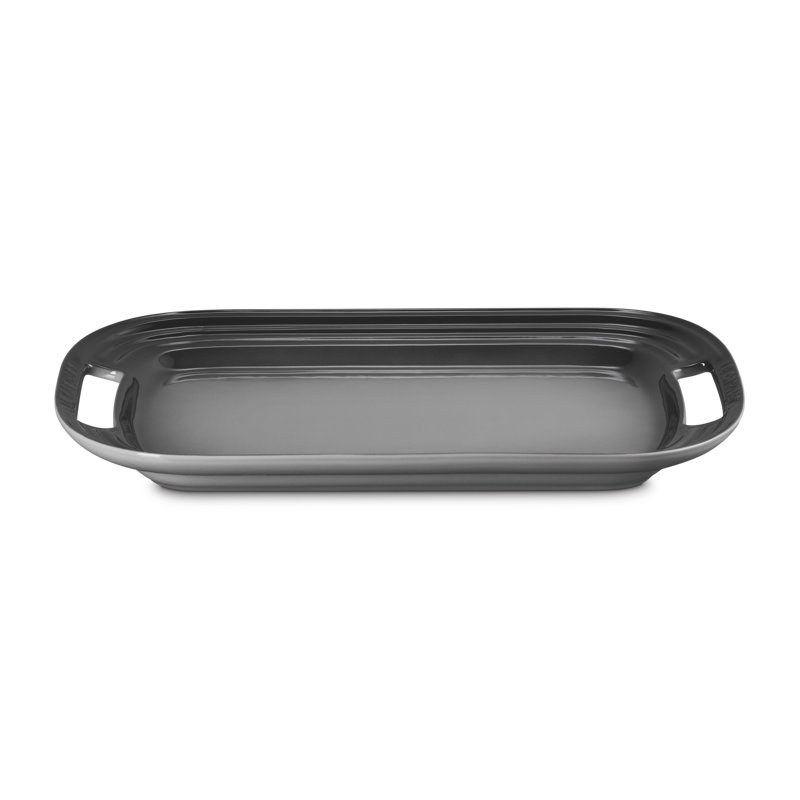 Le Creuset Stoneware Serving Platter, 16.25 In. - Pêche, Oyster