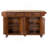 Kitchen Island With Rubber Wood Countertop, Kitchen Cart On 5 Wheels With Storage Cabinet And 5 Drawers For Dinning Room-630192522