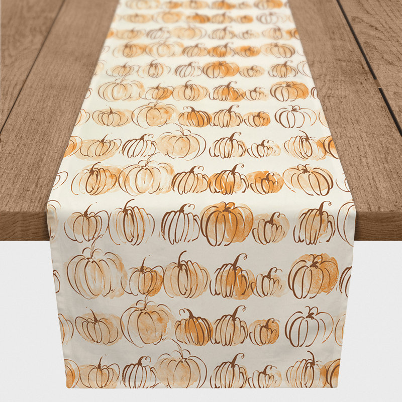 Eureka No Pattern Table Runnner, 90" L x 16" W