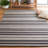 Danille Flat Weave Cotton Striped Rug-539434910