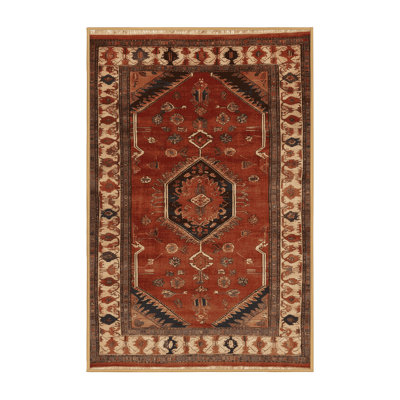 Machine Washable Turkish Brown Area Rug