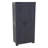 Lockable Storage Cabinet with 3 Adjustable Shelves - Gray - 48 in (1.2 m)-911160000
