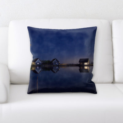 Microsuede Throw Pillow