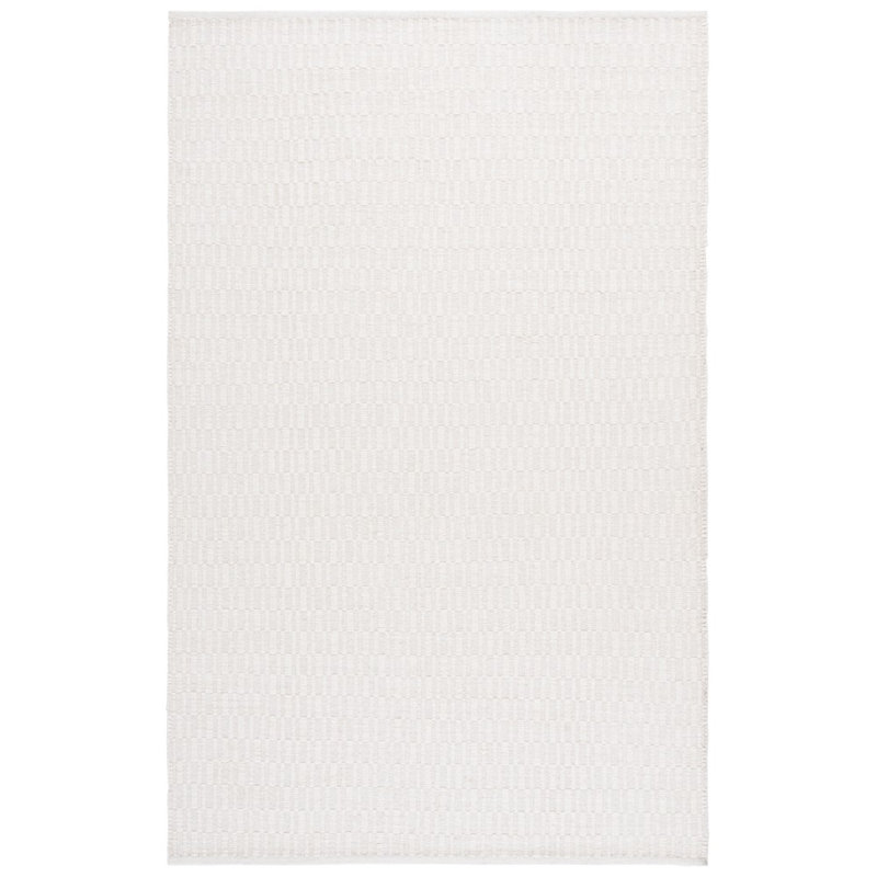 Tapis de couleur unie en coton tissé à la main Vermont, Rectangle 9 pi x 12 pi