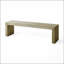 Banc de salle à manger en bois d'acacia