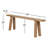 Lismore Solid Wood Bench