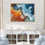 «Coastal Abstract Coastline III», reproduction d'art sur toile-60327257-60327261