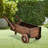 Anestin Handmade Wood Wheelbarrow Planter