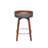 Sonia Counter Height Or Bar Height Swivel Upholstered Stool In Wood Finish -  Set -212361944-212361937-212361931