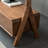 Imported Black Walnut Coat Rack Drawer