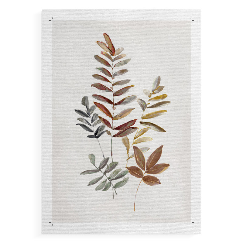 Feuilles d'automne I - impression sur toile seulement - non encadrée, H 60 po x l 40 po