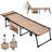 Adjustable Outdoor Folding Tanning Chair Portable Beach Lounger with 5 Back Position-109746281