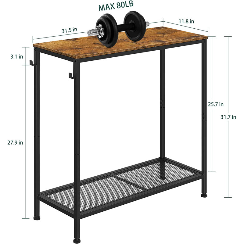 Camryne 31.5'' Console Table, Brown
