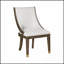 Ensemble de salle à manger 5 pièces Modern Brown Finish Brown avec table d'extension et 4 fauteuils rembourrés-484909618
