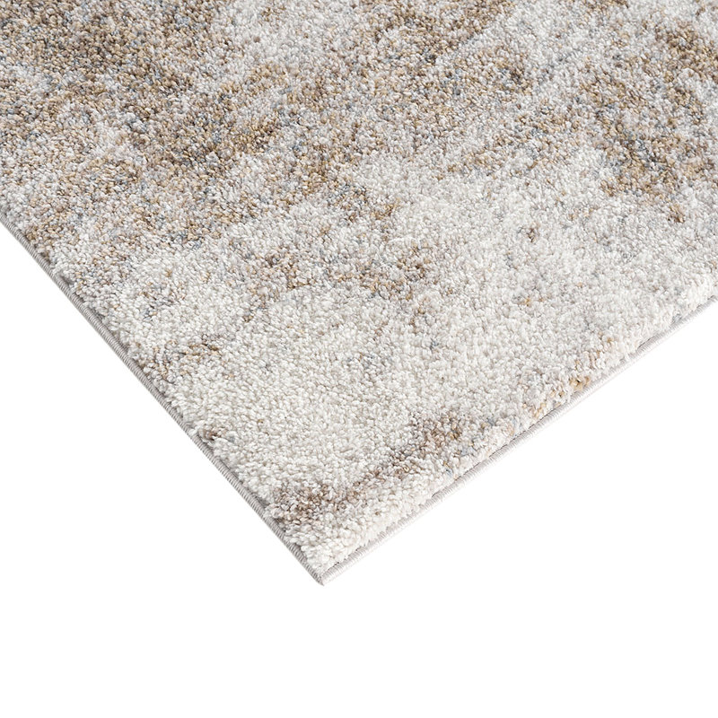 Cozy Shag Abstract Area Rug, Rectangle 5'3" x 7'