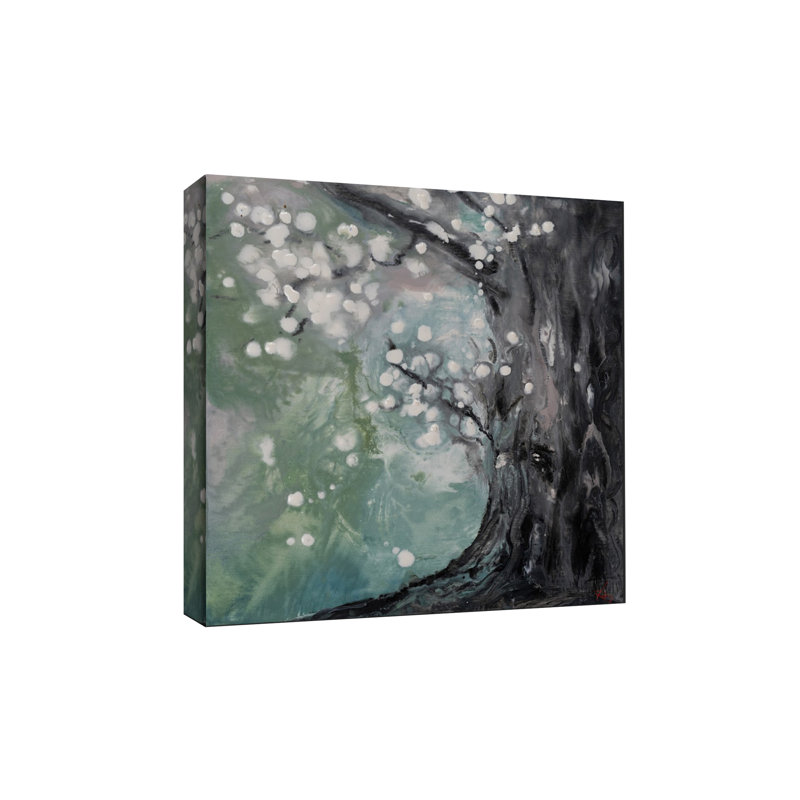 "Luminous Roots", art mural sur toile, Toile tendue, H 20 po x l 20 po
