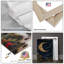 Reproduction d'art sur toile or, soleil, lune, étoile, paysage nocturne, ciel nocturne céleste-131353711