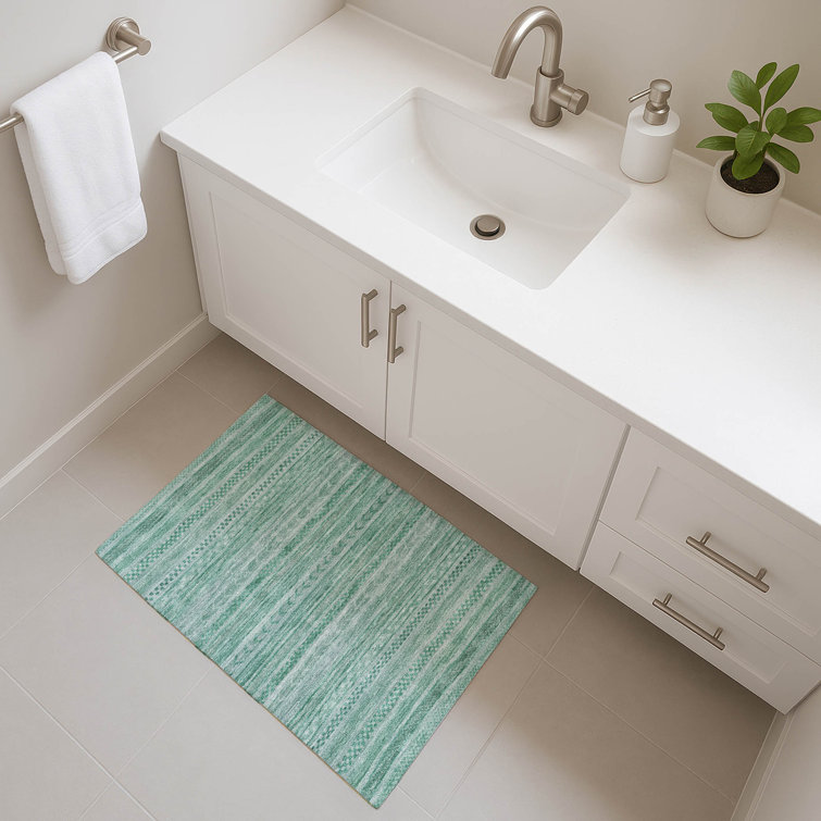 Premium Machine Washable Brennon AMF1625 Stripes Rug