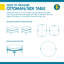 Housse carrée pour table de patio avec garantie de 1 an-29045131