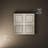 WaterTile Rain Overhead Showering Panel with 4 22-Nozzle Sprayheads-13239268