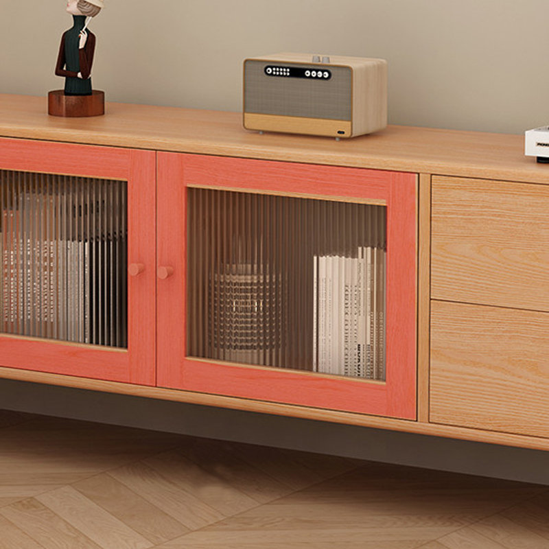 Meuble télé Modern Minimalist, 21.65”H x 47.24”L x 11.81”W