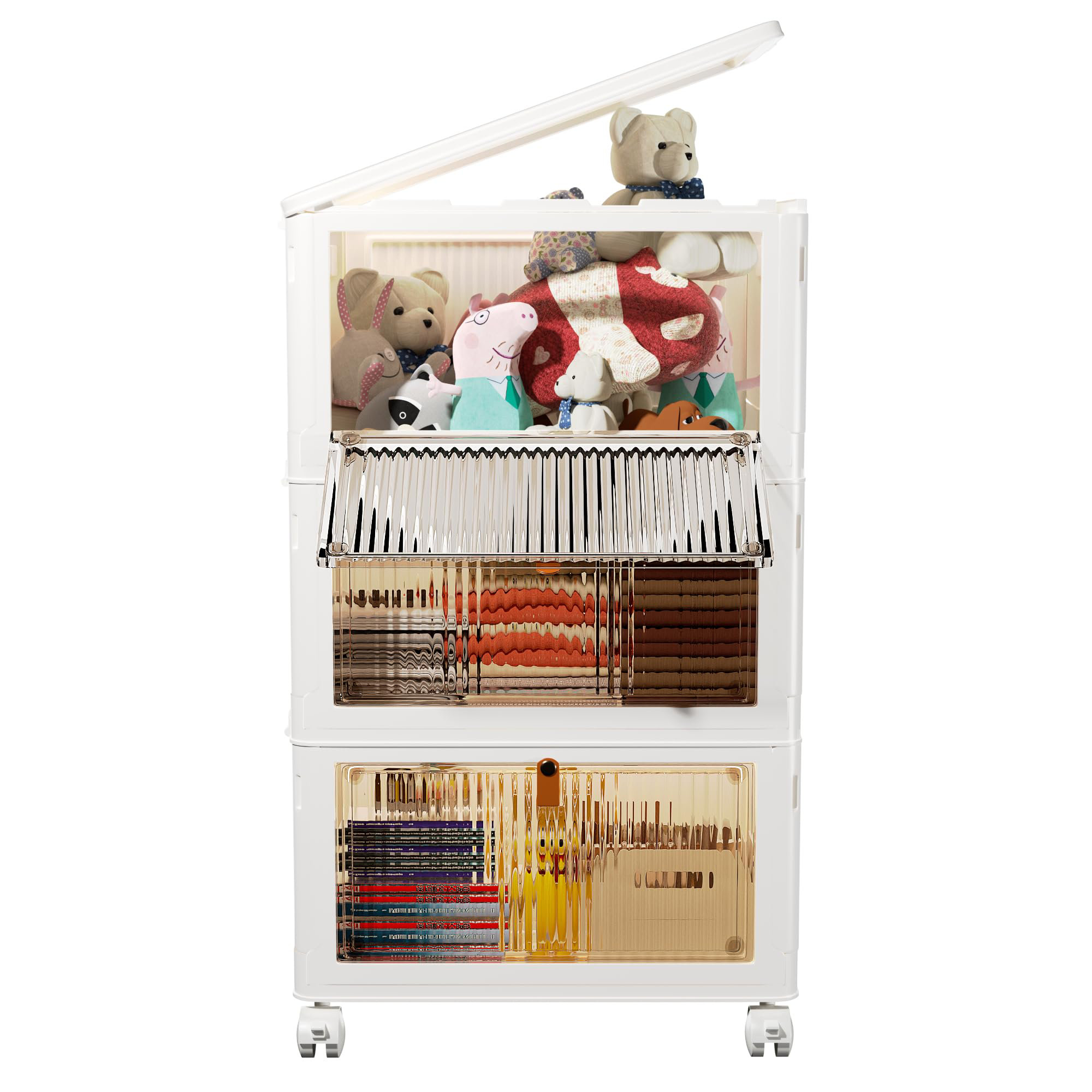 Rebrilliant Marianny 3 Storage Drawer with Locking Wheels - Wayfair Canada