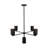 Nola 5 - Light Modern Linear Chandelier-95320005-95320006