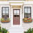 4Pcs 30" Window Box Deck Railing Planter With Coco Liner, Metal ...