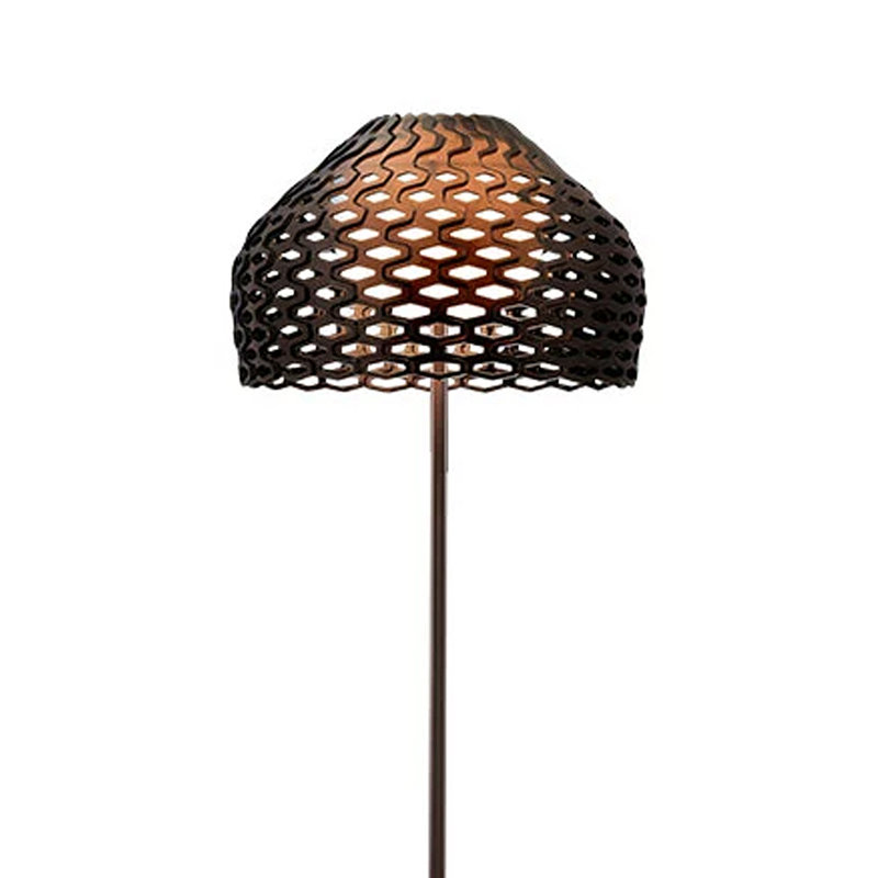 Luminaire de plancher en dôme perforé