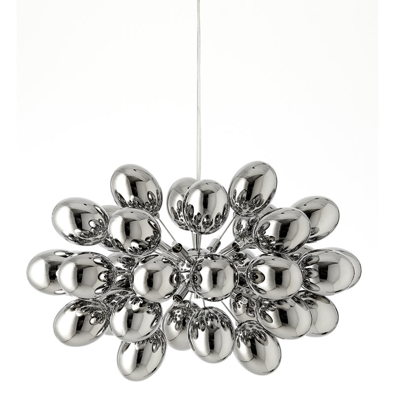 Tammi 8 - Light Chrome Unique/Statement Pendant