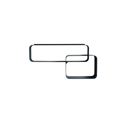 Drinkard 88 cm W Wall Mounted Shelving Unit