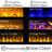 Symple Stuff Electric Fireplace - 72 Inch LED Wall or Recessed Fireplace Heater with Front Vent,10 Ember Colors, Touchscreen, and Remote