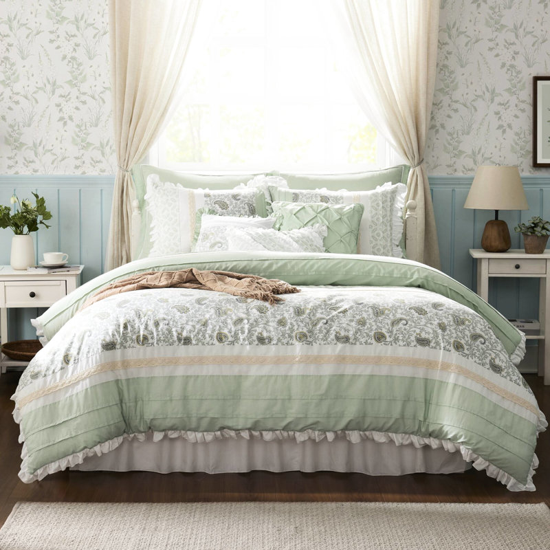 Édredon toutes saisons grand lit, coton 9 po pour le lit, qualité artisanale