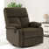 Velvet Recliner Manual Swivel Rocker Recliner For Adults,small Recliners For Small Spaces
