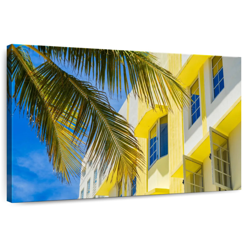 Lilie Miami Art Deco, 34" H x 51" W